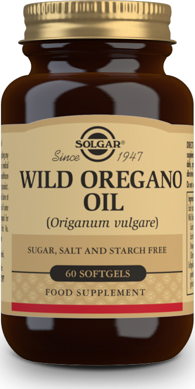 SOLGAR Oregano Oil Softgels 60 μαλακές κάψουλες