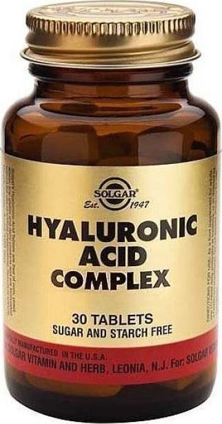 SOLGAR Hyalouronic Acid Complex Tabs 30