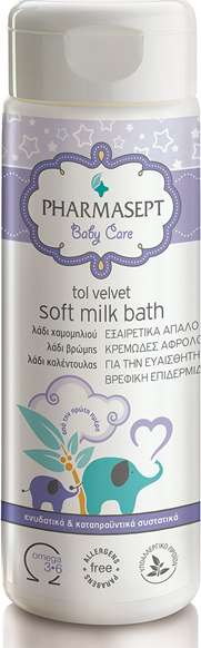 PHARMASEPT Tol Velvet  Baby Soft Milk Bath 200ml