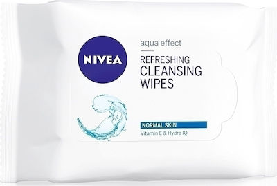 Nivea Refreshing Cleansing Wipes for Normal & Combination Skin 25τμχ