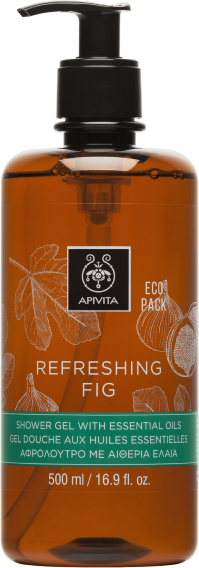 APIVITA Eco Pack Shower Gel Refreshing Fig 500ml