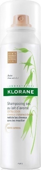KLORANE Dry Shampoo Ξηρό Σαμπουάν Για Καστανά - Μαύρα Μαλλιά 150ml