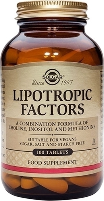 SOLGAR Lipotropic Factors Tabs100
