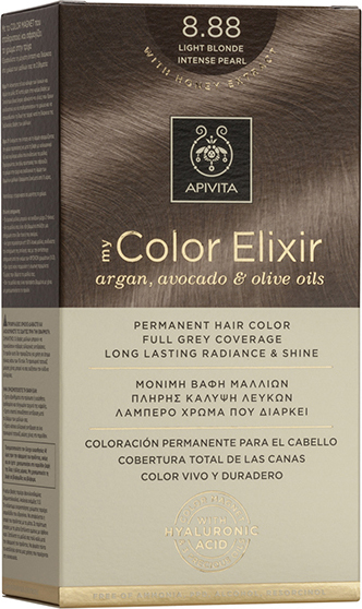 APIVITA My Color Elixir 8.88 Ξανθό Ανοιχτό Εντονο Περλέ