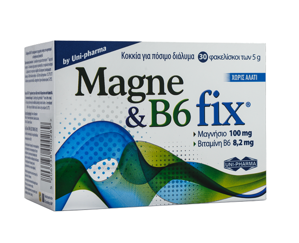 UNI-PHARMA Magne & B6 Fix 30 Sachets
