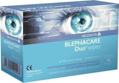 HELENVITA Blephacare Duo Wipes 14 Tmx