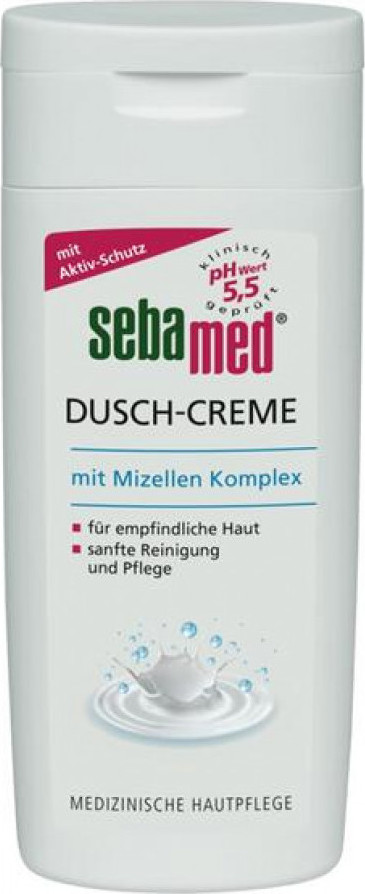 SEBAMED Shower Cream Κρεμώδες Αφρόλουτρο Αναλιπαντικό, Αντικνησμώδες για Ξηρό & Αφυδατωμένο Δέρμα Ph 5.5 200ml