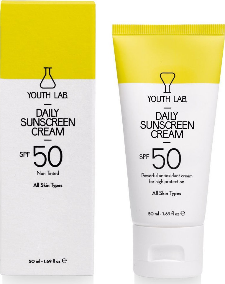 YOUTH LAB Daily Sunscreen Cream For All Skin Types SPF50 50ml