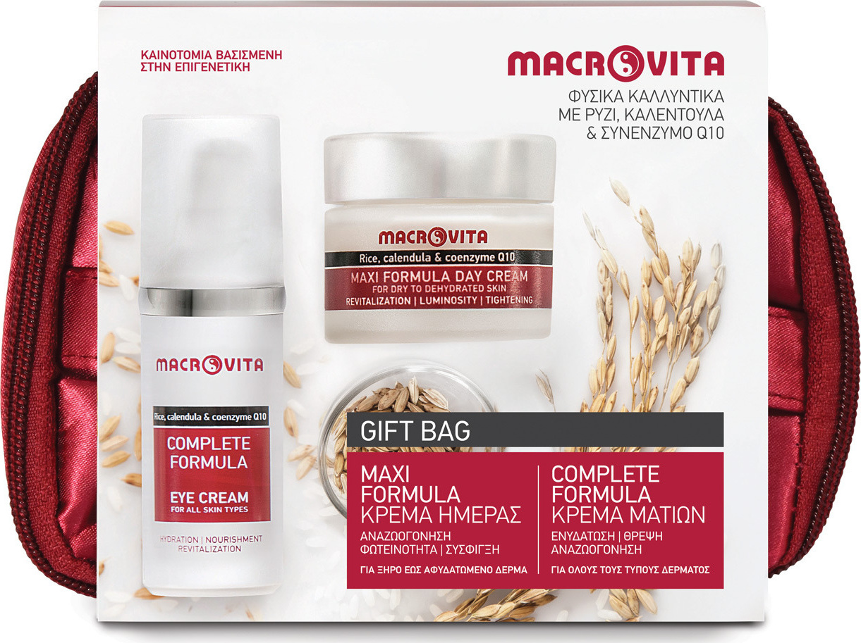 MACROVITA Maxi formula κρέμα ημέρας 40ml & Complete formula κρέμα ματιών 30ml