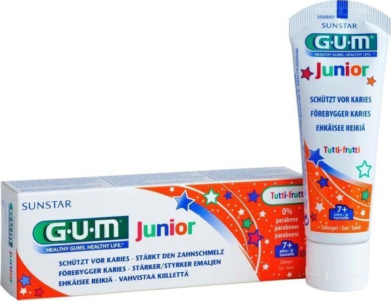 GUM Junior 7+ Toothpaste Tutti-Frutti 50ml 3004