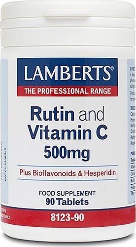 LAMBERTS Rutin & C-500 & Bioflavonoids 90 ταμπλέτες
