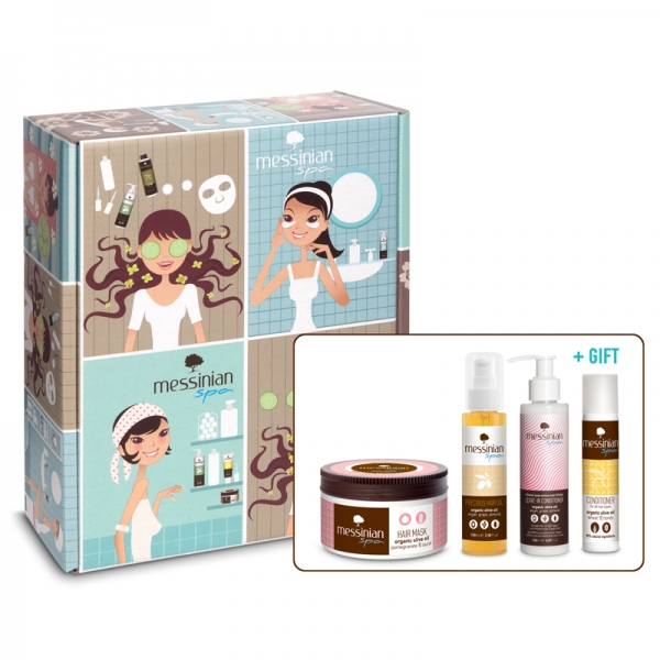 MESSINIAN SPA Vintage Box Life isn’t perfect, but your hair can be!