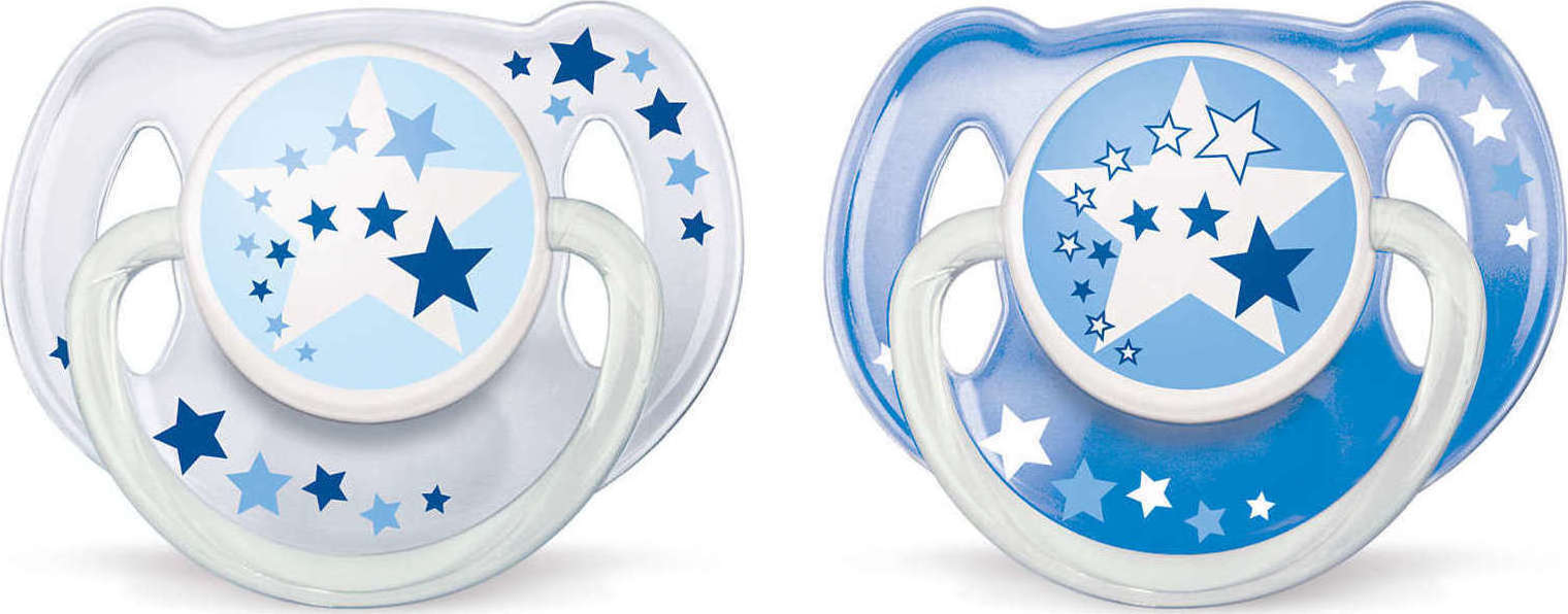 PHILIPS AVENT Night Time Pacifiers Scf176/22 6-18m 2τμχ