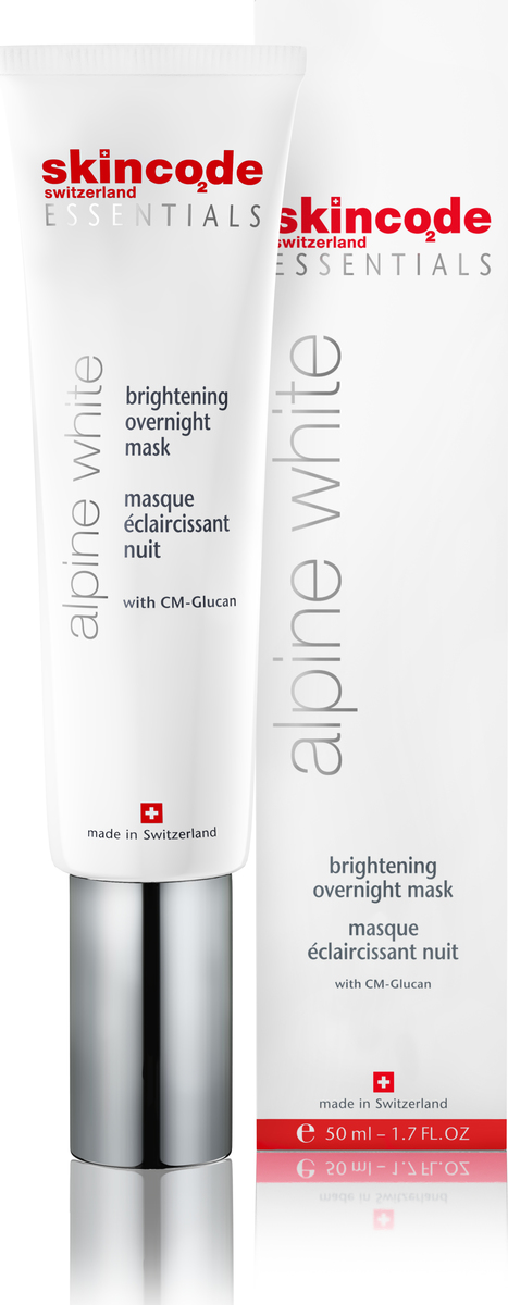 SKINCODE Essentials Alpine White Brightening Overnight Mask 50ml