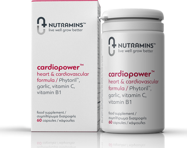 NUTRAMINS Cardiopower Heart & Cardiovascular Formula 60 Κάψουλες