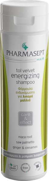 PHARMASEPT Tol Velvet Energising Shampoo Oily Hair 250ml