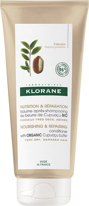 KLORANE Nourishing & Repairing Conditioner with Organic Cupuacu Butter for Very Dry & Damaged Hair 200ml