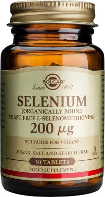 SOLGAR Selenium 200mcg Tabs 50s