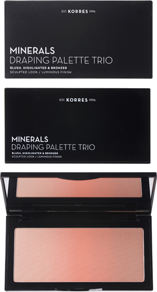 KORRES Minerals Draping Palette Trio Pink