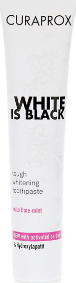 CURAPROX White is Black Tough Whitening 90ml