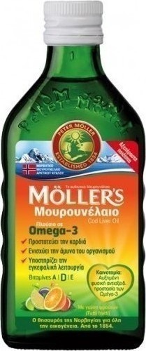 MOLLERS Cod Liver Oil 250ml Tutti Frutti
