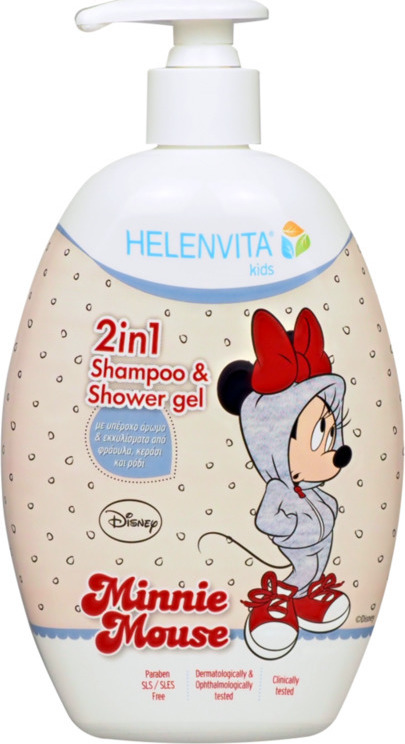 HELENVITA Minnie Kids 2 In 1 Shampoo & Shower Gel 500ml